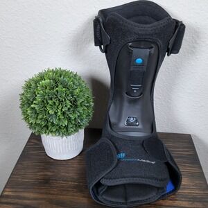 Ovation Medical Hybrid Night Splint LG/XL Black Plantar Fasciitis Relief Brace